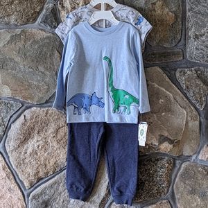 NWT Little Me Outfit Short & Long sleeve & Pants